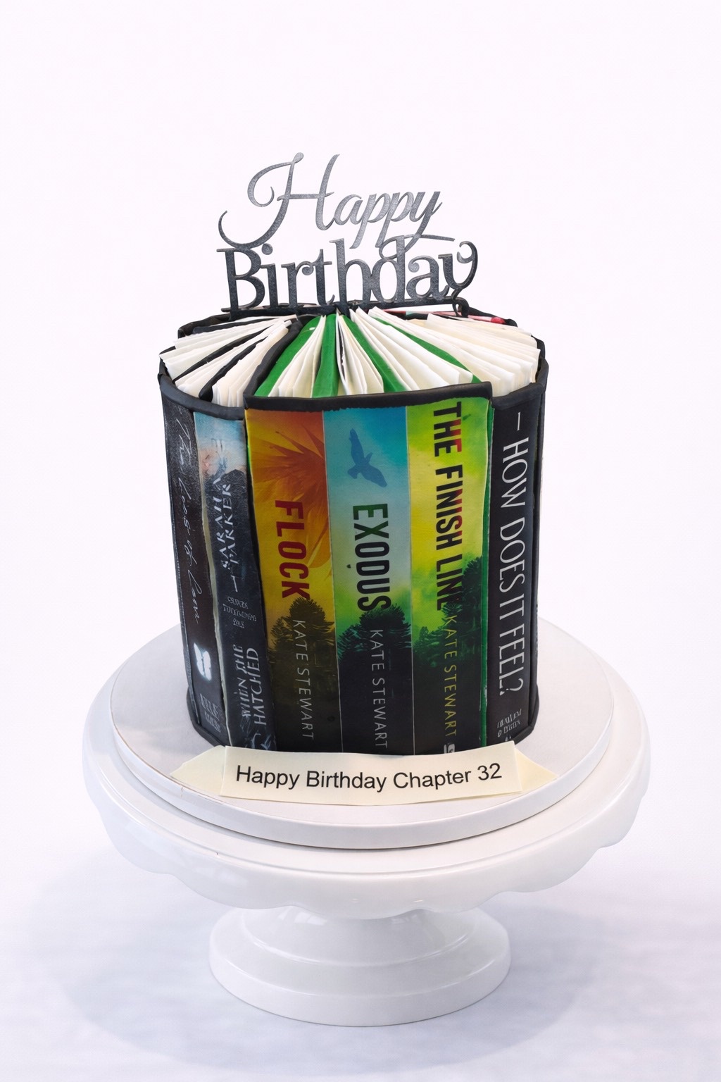 Book Birthday Cake