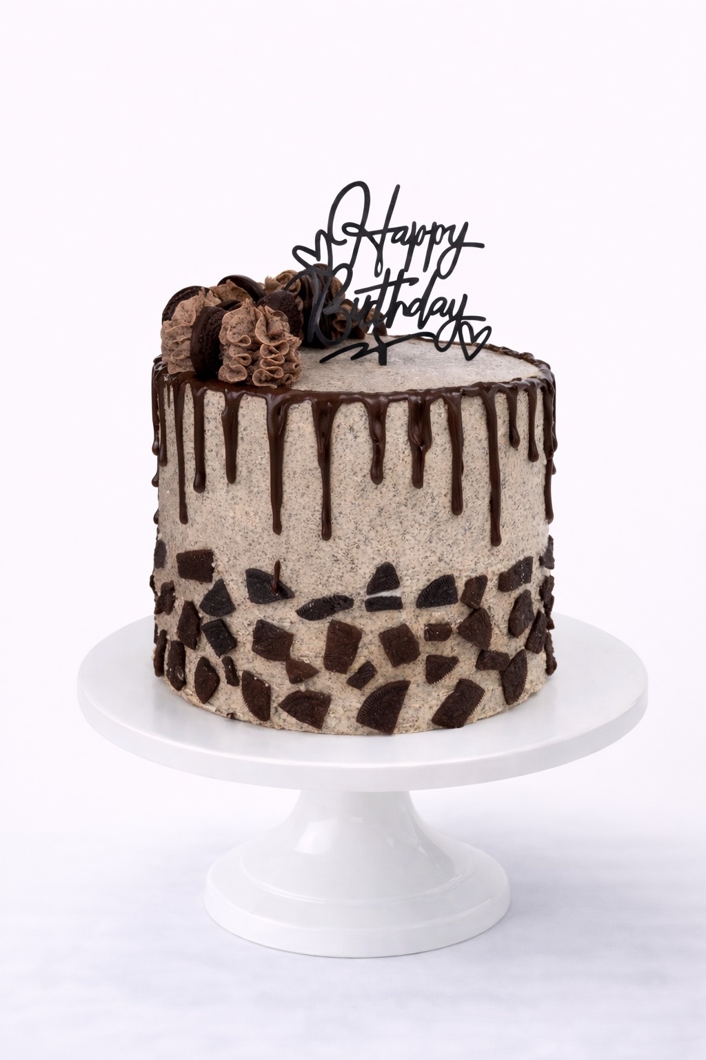 Oreo Drip Birthday Cake