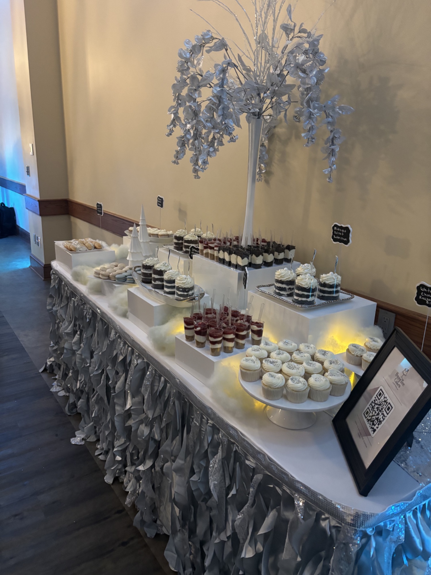 Full Dessert Table View